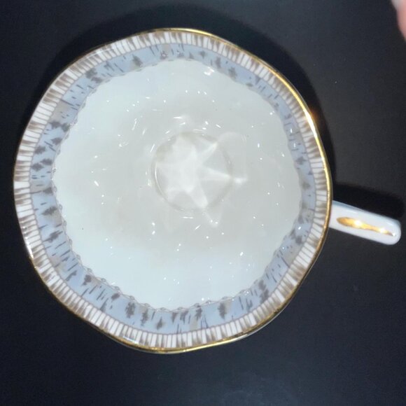 Royal Albert Silver Birch Tea Cup & Saucer Bone China Made in England - Picture 8 of 10